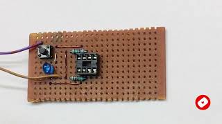 How to make optocoupler tester at home  Simple electronic project [upl. by Adyeren]