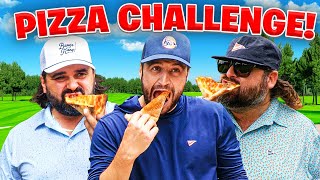 Can We Finish 24 Slices Of Pizza In Nine Holes Of Golf [upl. by Ordisy]