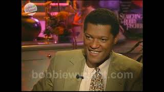 Laurence Fishburne quotSearching for Bobby Fischerquot 71593  Bobbie Wygant Archive [upl. by Annissa]