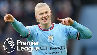 Erling Haalands top highlights from the 202223 Premier League season  Netbusters  NBC Sports [upl. by Gunzburg]