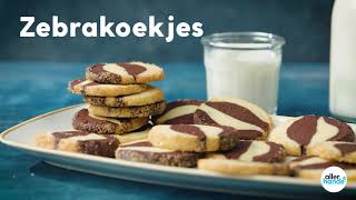 Koekjes bakken zebrakoekjes  Allerhande [upl. by Dorthea]