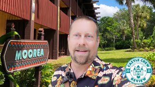 Polynesian Village Resort DVC Studio Room Tour Moorea Room 2034  Disney World Resort Tours [upl. by Nnyluqcaj]