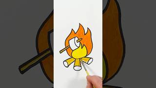 Marshmallow Drawing and Painting for Kids shortsvideo painting art shorts [upl. by Goodard403]