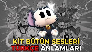 KİTİN BÜTÜN SESLERİNİN TÜRKÇE ANLAMLARIBrawl Stars [upl. by Nadabb]