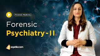 Forensic Psychiatry II  Medicine Lectures  Medical Education Channel  sqadiacom [upl. by Crean]