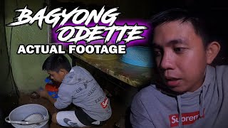 BAGYONG ODETTE ACTUAL VIDEO FOOTAGE  SOBRANG LAKAS NG HANGIN [upl. by Tegan911]