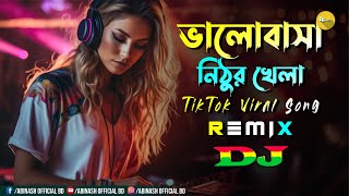 Bhalobasha Nithur Khela Dj  Momtaz  Bangla Viral Dj Gaan  Dj Abinash BD  TikTok Trending Song [upl. by Saleme]