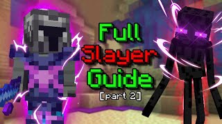 Full Enderman Slayer Guide  Slayer Guide Part 2  Hypixel Skyblock [upl. by Eikcid576]