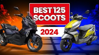 THE 10 BEST 125CC SCOOTERS for 2024 [upl. by Lynnea]