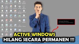 begini cara mudah menghilangkan tulisan Activate Windows dilayar secara permanen [upl. by Senalda]