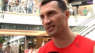 WLADIMIR KLITSCHKO quotI WANT TO FIGHT SHANNON BRIGGSquot  MY THOUGHTS [upl. by Aicetel931]