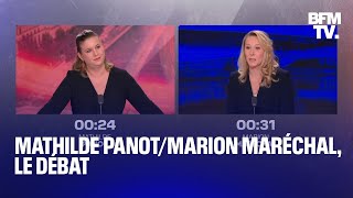 Mathilde PanotMarion Maréchal le débat [upl. by Oiril]