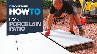 How To Lay A Porcelain Patio [upl. by Spevek]