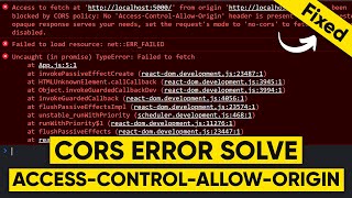 How to Solve CORS Error in 2 min WATCH THIS  CORS Explained in EASY Way [upl. by Htebesile570]