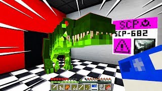 NON FARTI MANGIARE DA QUESTA BESTIA  Minecraft SCP 682 U [upl. by Suhcnip494]