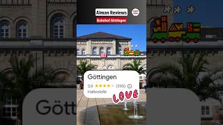 Bahnhof Göttingen Lustige Google Bewertungen [upl. by Adnyc]