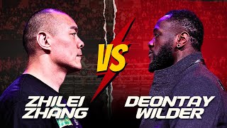 Deontay wilder vs Zhilei zhang Epic Battle Ends in Shocking KO 🥊 [upl. by Tillo]