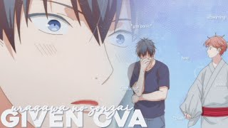 GIVEN OVA  Uenoyama gae panic cut scenes [upl. by Kina941]