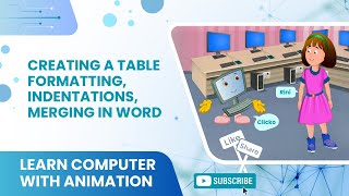 Basics of Computers  Microsoft Word Formatting Tutorial  Formatting Word Documents  Animation [upl. by Ninnette]