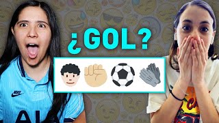 MAYA vs HIJA DEL CHOLO ADIVINA el GOL con EMOJIS  Dúo Dinámico [upl. by Naillig909]