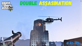 GTA V The Bus Assassinations  The Construction Association  GTA V STORYMODE [upl. by Alyakcm]