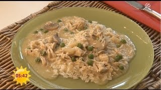 Leckere Rezeptideen Das Hühnerfrikassee  Sat1 Frühstücksfernsehen [upl. by Llehcim]