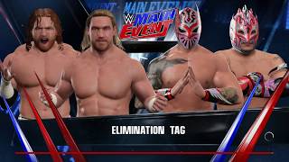 WWE 2K17 Sin CaraKalisto VS BlakeMurphy Elimination Tag Match [upl. by Chappie786]