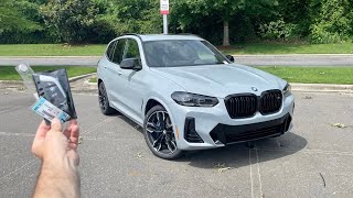 2024 BMW X3 M40i Start Up Exhaust Test Drive Walkaround POV and Review [upl. by Eneleoj]