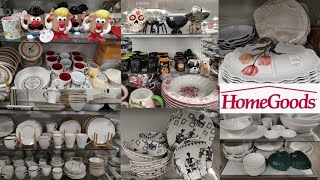 HOMEGOODS DINNERWARE  KITCHEN DECOR AND DINING ESSENTIALS  Shop with me [upl. by Sucramraj960]