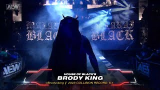 Brody King Entrance  AEW Collision November 25 2023 [upl. by Sivra]