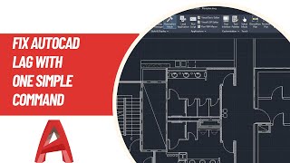 Fix AutoCAD Lag with One Simple Command [upl. by Krista]