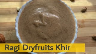 Ragi Porridge  Healthy Breakfast Recipe For Babies  Finger Millet  Ragi Malt  Kanji  Kurukku [upl. by Moffat74]