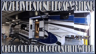 Luxury 5th Wheel NEW 2021 Riverstone Legacy 391FSK by Forestriver RV  Couchs RV Nation a RV Review [upl. by Lilly]