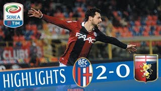 Bologna  Genoa 20  Highlights  Giornata 26  Serie A TIM 201718 [upl. by Novaat]