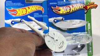 Unboxing de un Hot Wheels USS Enterprise de Star Trek en Soy HotWheelero y Mas [upl. by Berenice]