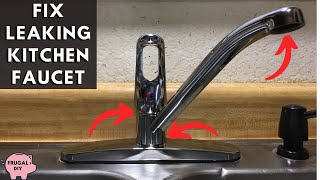 Fix Leaking or Dripping Kitchen Faucet  Single Handle  Delta Peerless [upl. by Eigroeg]