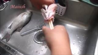 easy way to gut a fish [upl. by Neb]