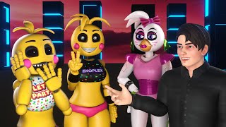 El Amor De Toy Chica BlenderFNAF [upl. by Einnok]