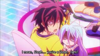 No Game No Life  Shut up Steph Youre just a Steph [upl. by Ladd]