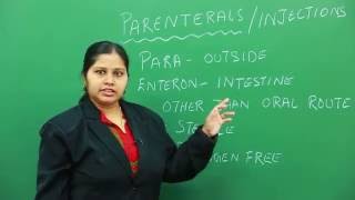 Introduction to Parenterals [upl. by Zelikow]