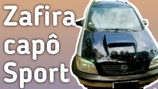 Zafira com capô modificado [upl. by Blodget59]