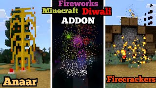 New Diwali 🪔 ADDON UPDATE in minecraft Diwali special gaming minecraft [upl. by Revolc]