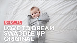 Love to Dream Swaddle UP Original Review  Babylist [upl. by Chung]