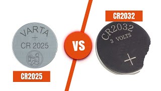 CR2025 vs CR2032 Batteries What are the Differences [upl. by Pegasus]