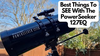 The BEST Things To SEE With The Celestron PowerSeeker 127EQ 🔭 [upl. by Gasper965]