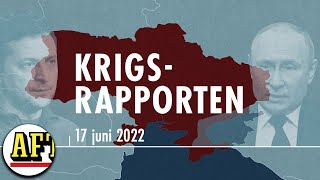 Krigsrapporten 17 juni Besked väntas om Ukrainas EUansökan [upl. by Ahsilek]