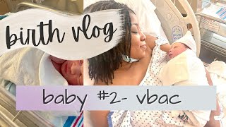 Birth Vlog 2022  Birth Vlog Successful VBAC  Labor and Delivery Birth Vlog [upl. by Althea194]