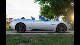 2012 Maserati Granturismo Convertible Walkaround Video [upl. by Ahtrim]