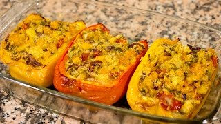 Peperoni Ripieni  Ricetta Vegan [upl. by Drus]