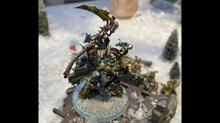 Warhammer 40k Battle Report The Horrid stench of Eldar [upl. by Annaear464]